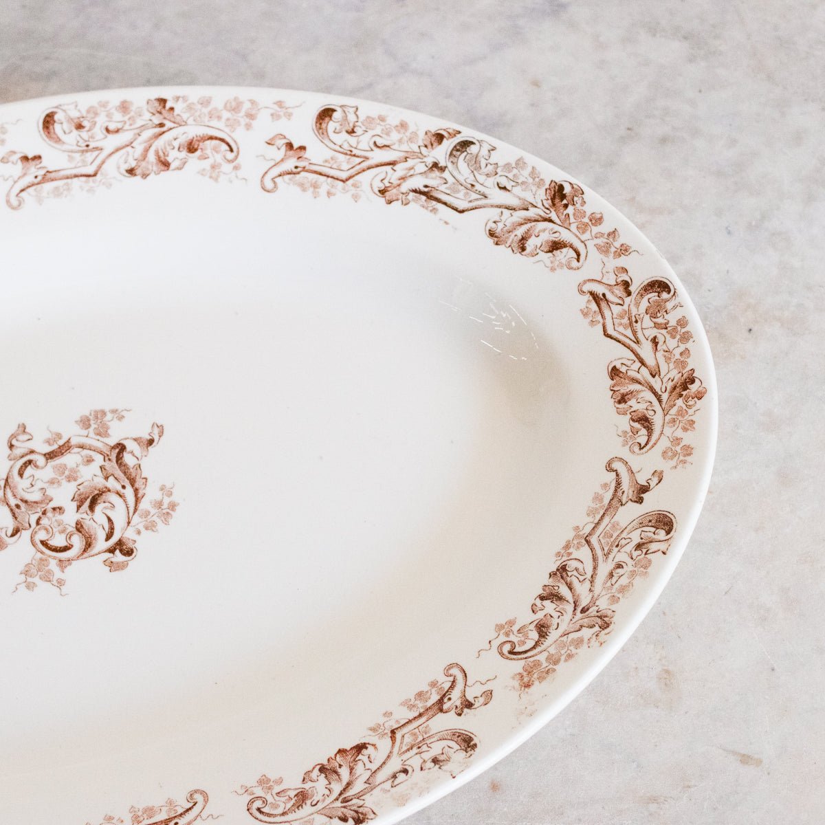 Transferware Tureen & Oval Platter - elsie green - The French Kitchen