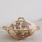 Transferware Tureen with Bird and Vines - elsie green - the french kitchen