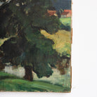 Trees by the Stream Oil Painting - elsie green - art