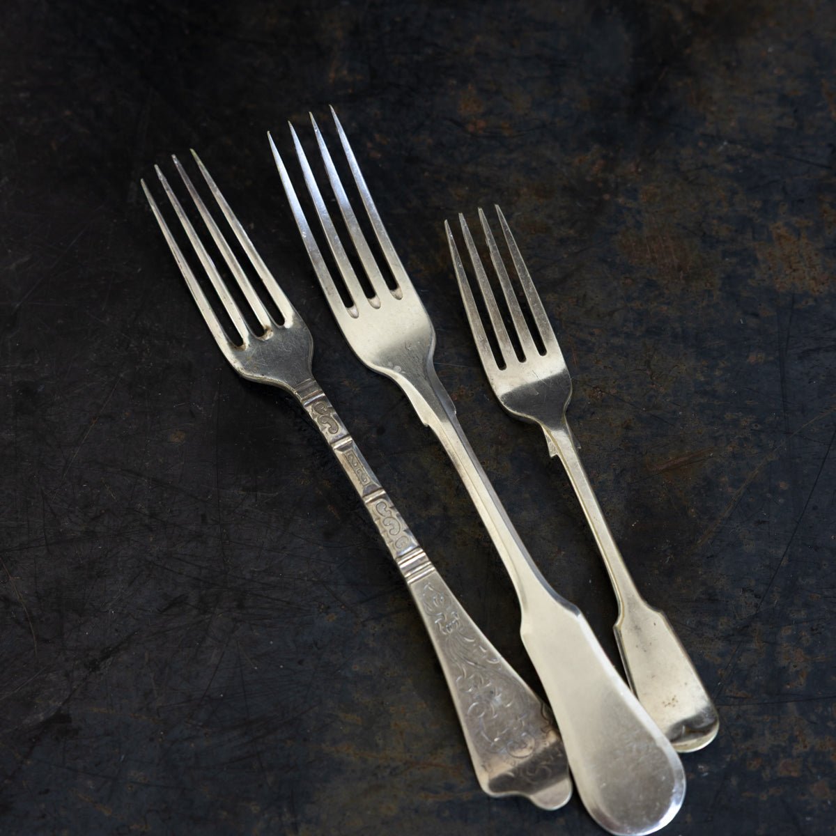 Trio of Antique Forks | The Patrick Orbe Collection - elsie green - the french kitchen