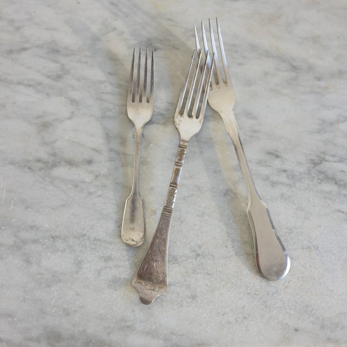 Trio of Antique Forks | The Patrick Orbe Collection - elsie green - the french kitchen