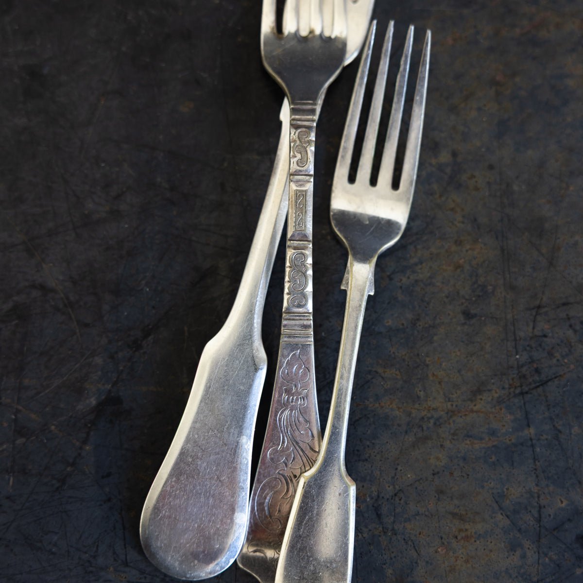 Trio of Antique Forks | The Patrick Orbe Collection - elsie green - the french kitchen