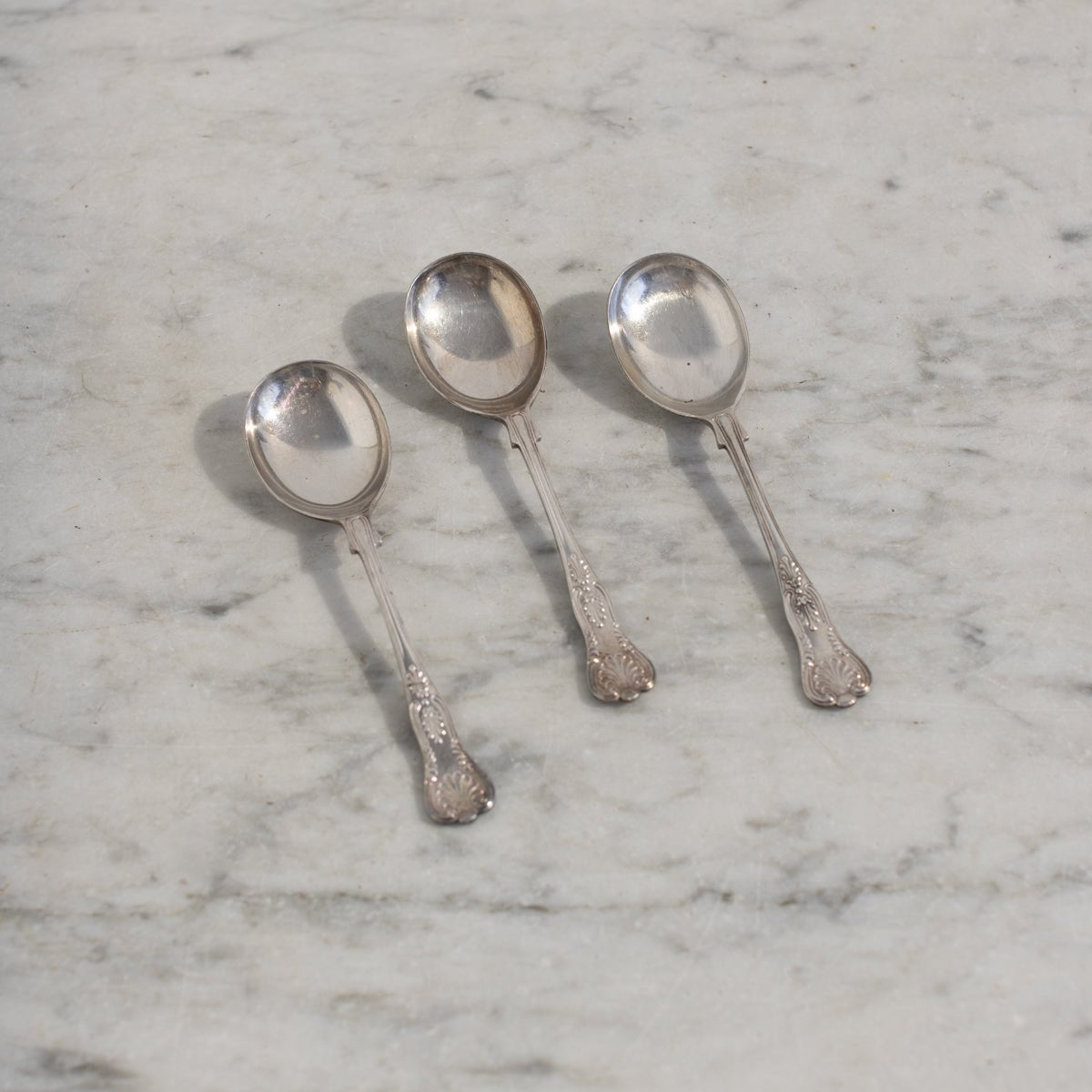 Trio of Antique Soup Spoons | The Patrick Orbe Collection - elsie green - the french kitchen
