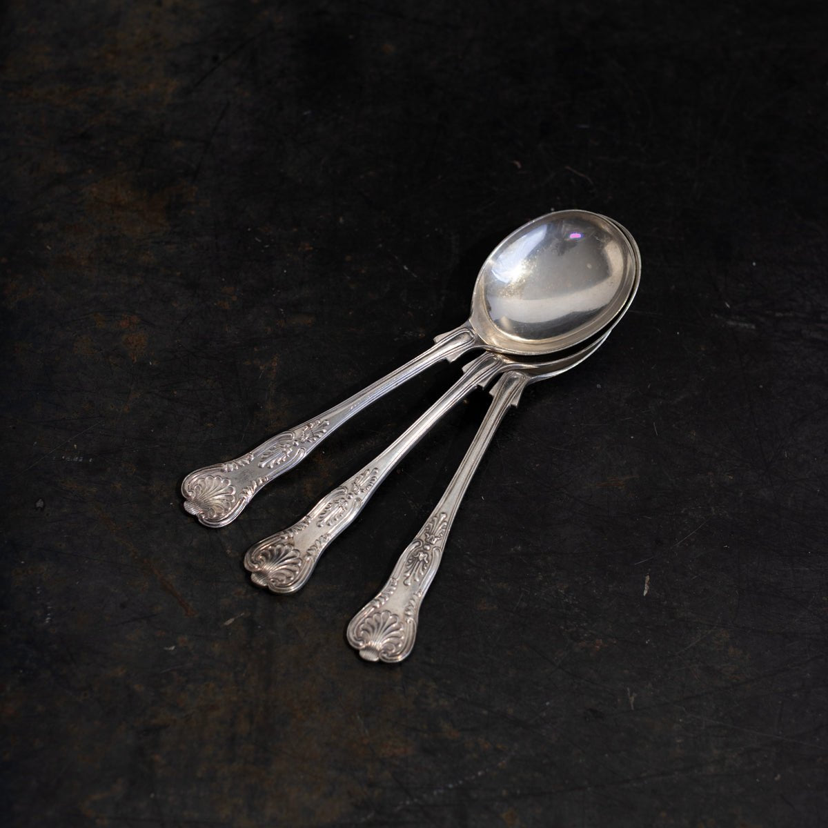 Trio of Antique Soup Spoons | The Patrick Orbe Collection - elsie green - the french kitchen