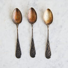 Trio of Art Nouveau French Demitasse Spoons - elsie green - the french kitchen