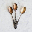 Trio of Art Nouveau French Demitasse Spoons - elsie green - the french kitchen