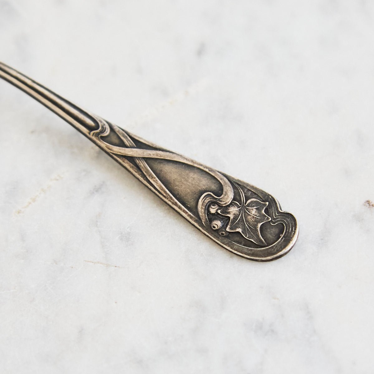 Trio of Art Nouveau French Demitasse Spoons - elsie green - the french kitchen