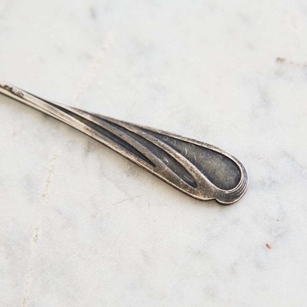 Trio of Art Nouveau French Demitasse Spoons - elsie green - the french kitchen