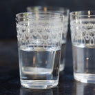 Trio of Blown Glass Tumblers - elsie green - the french kitchen