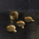 Trio of Brass Ashtrays - elsie green - decor