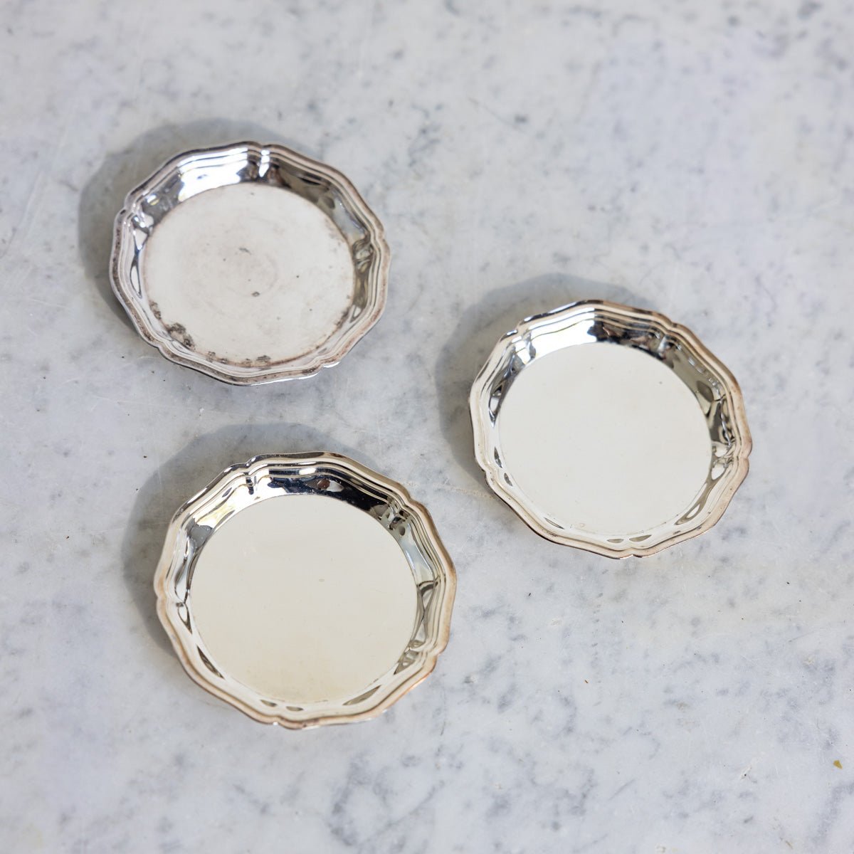Trio of Christofle Coasters - elsie green - the french kitchen