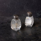 Trio of Crystal and Sterling Shakers - elsie green - the french kitchen