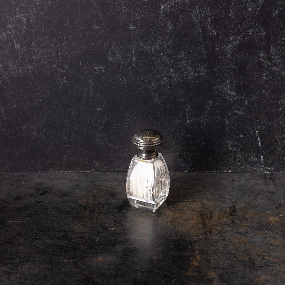 Trio of Crystal and Sterling Shakers - elsie green - the french kitchen