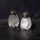 Trio of Crystal and Sterling Shakers - elsie green - the french kitchen