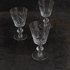 Trio of Crystal Wine Glasses - elsie green - the french kitchen