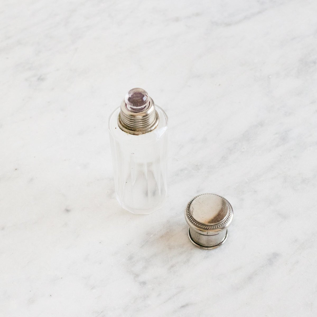 Trio Of Cut Glass Vanity Bottles - elsie green - Decor