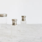 Trio Of Cut Glass Vanity Bottles - elsie green - Decor