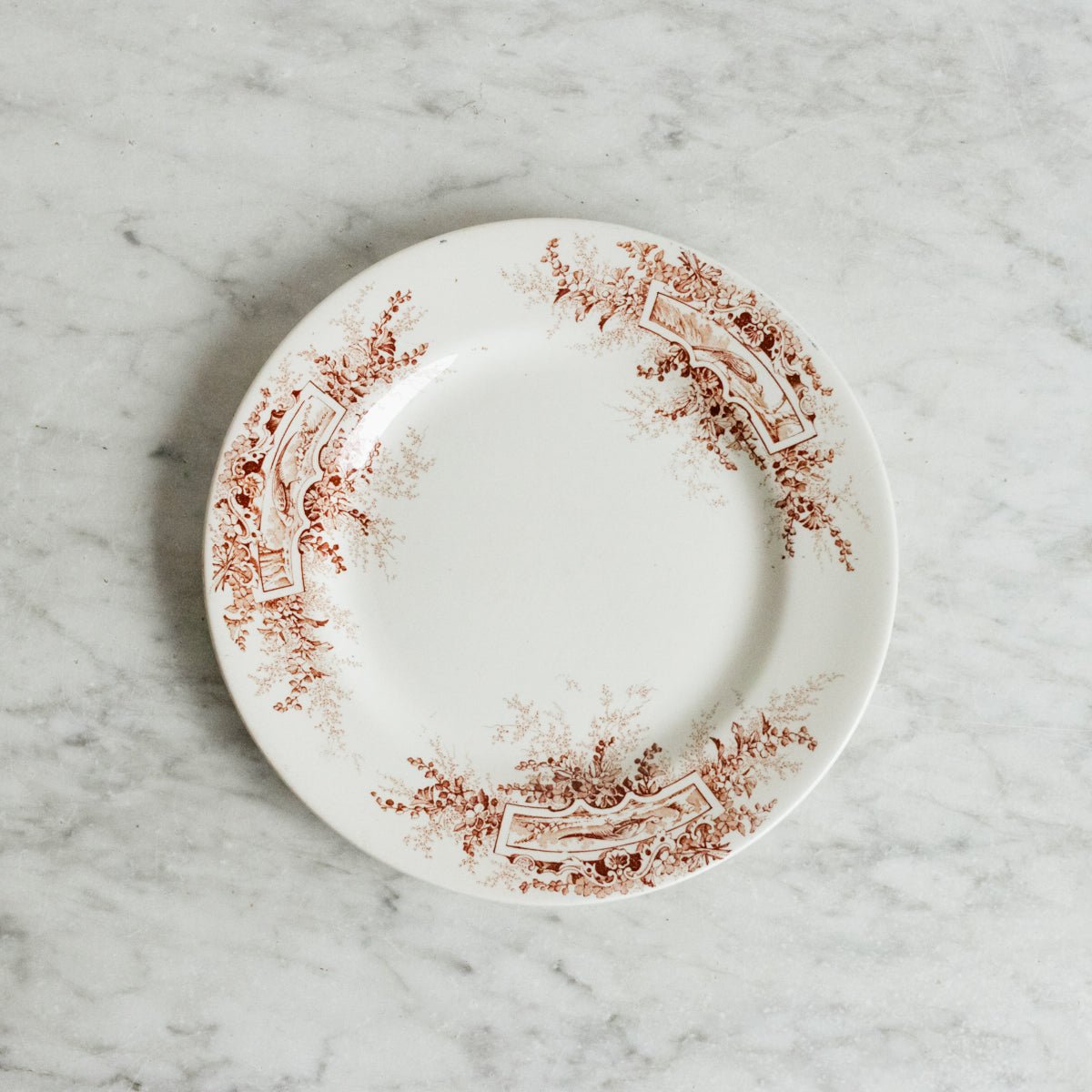 Trio Of Faisans Transferware Plates - elsie green - The French Kitchen
