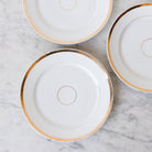 Trio Of Gold Rim Plates - elsie green - The French Kitchen