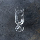 Trio of Grape Cluster Etched Champagne Flutes - elsie green - the french kitchen