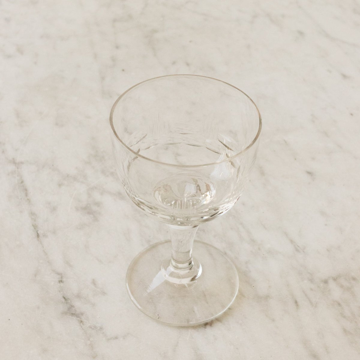 Trio of Hand Cut Glasses - elsie green - the french kitchen