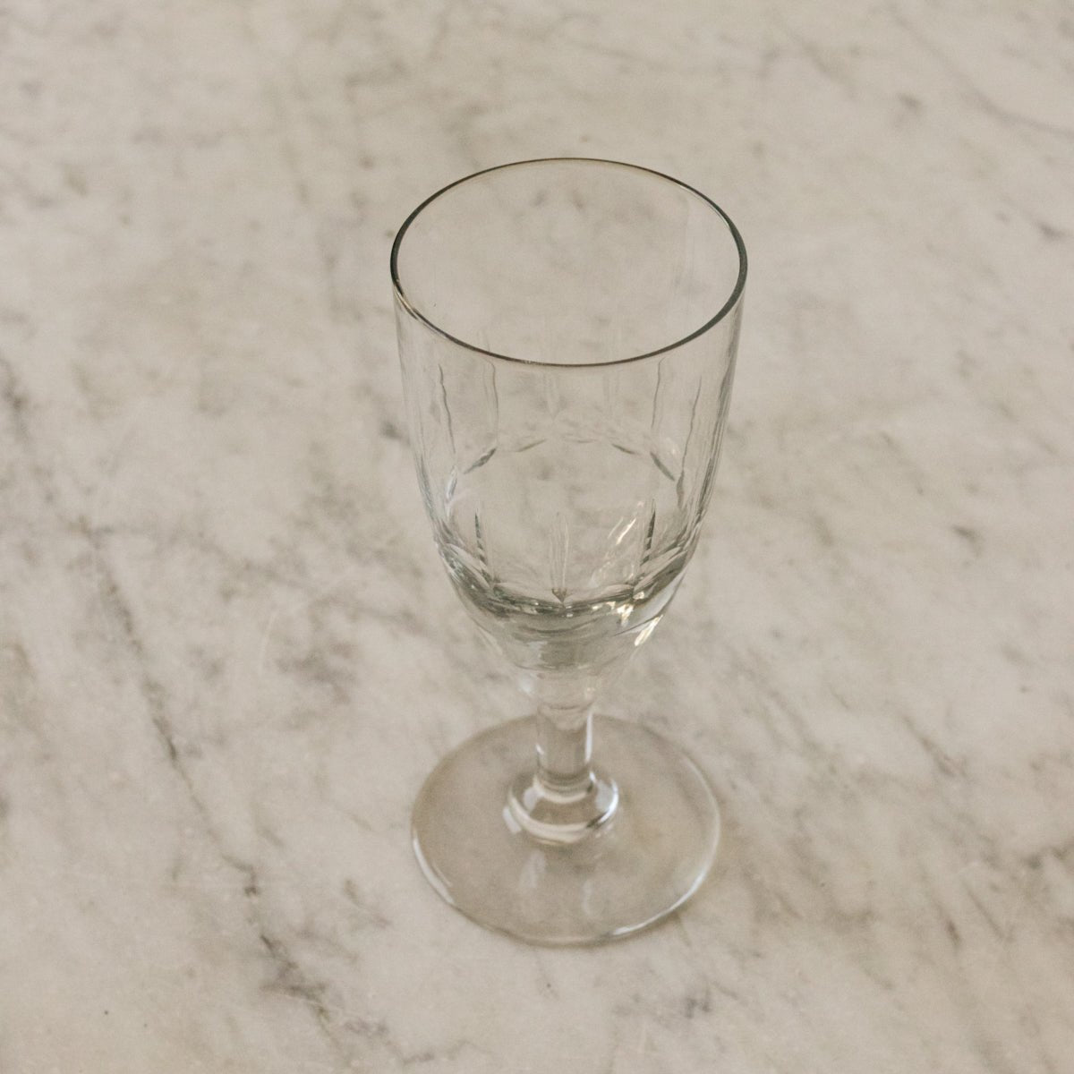 Trio of Hand Cut Glasses - elsie green - the french kitchen