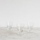 Trio of Mid - century Cocktail Glasses - elsie green - The French Kitchen