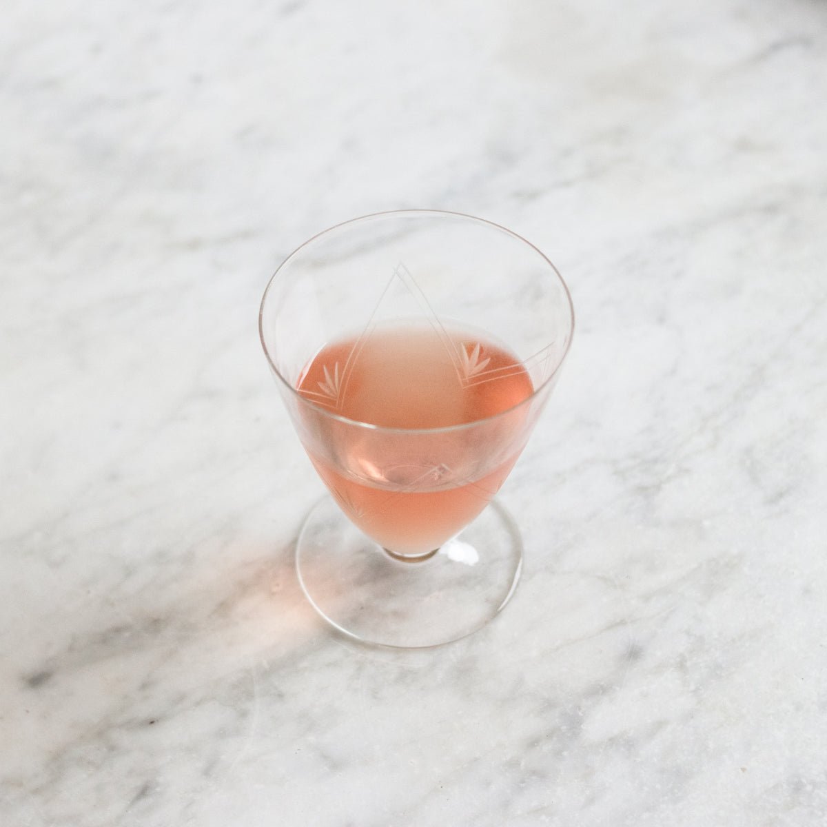 Trio of Mid - century Cocktail Glasses - elsie green - The French Kitchen