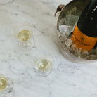 Trio Of Optic Champagne Flutes - elsie green - The French Kitchen