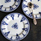 Trio Of Petersbourg Transferware Dinner Plates - elsie green - The French Kitchen