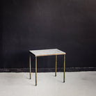 Trio of Petite Marble Side Tables - elsie green - furniture
