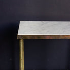 Trio of Petite Marble Side Tables - elsie green - furniture