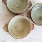 Trio Of Petite Stoneware Bowls | Signed By Artist - elsie green - The French Kitchen