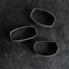 Trio of Silver Napkin Rings | Messieurs Only - elsie green - the french kitchen