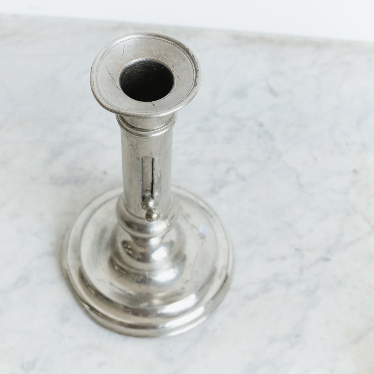 Trio of Silver Plated Bougeoir à Coulisse - elsie green - decor