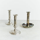 Trio of Silver Plated Bougeoir à Coulisse - elsie green - decor