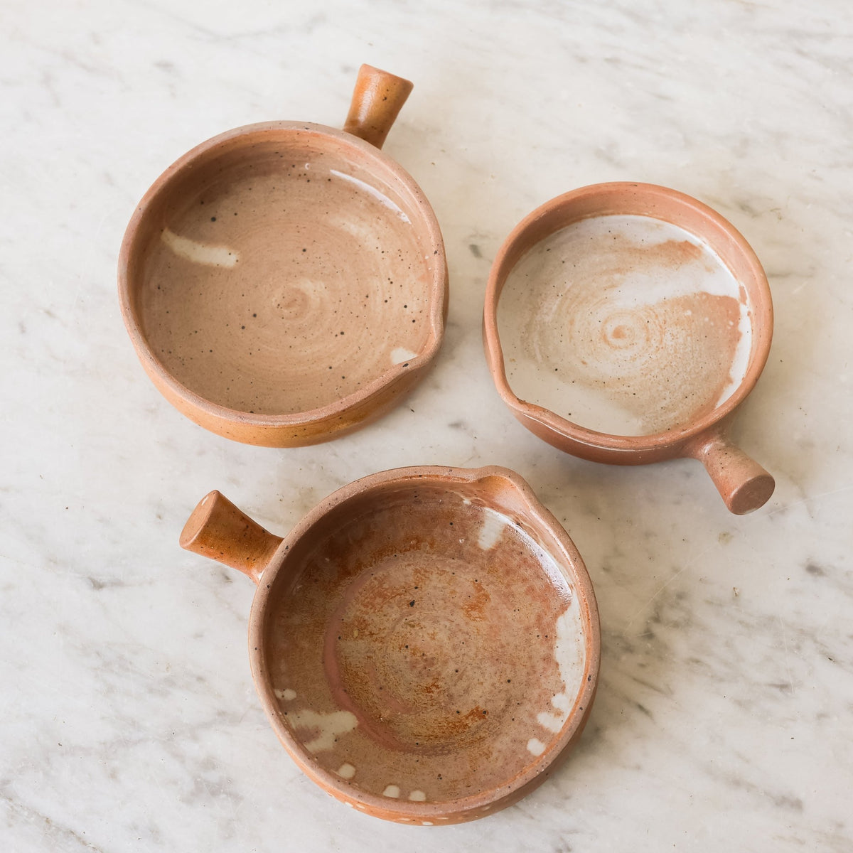 Trio of Stoneware Bakers - elsie green - the french kitchen