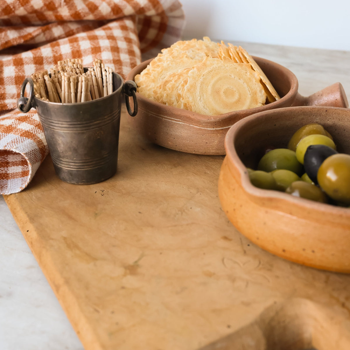 Trio of Stoneware Bakers - elsie green - the french kitchen
