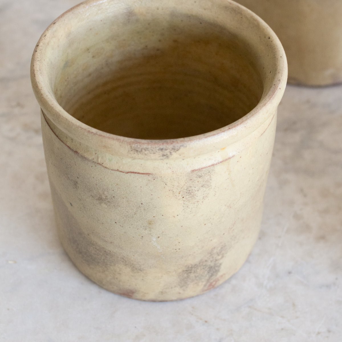 Trio Of Stoneware Confiture Crocks - elsie green - The French Kitchen