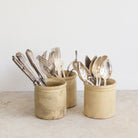 Trio Of Stoneware Confiture Crocks - elsie green - The French Kitchen