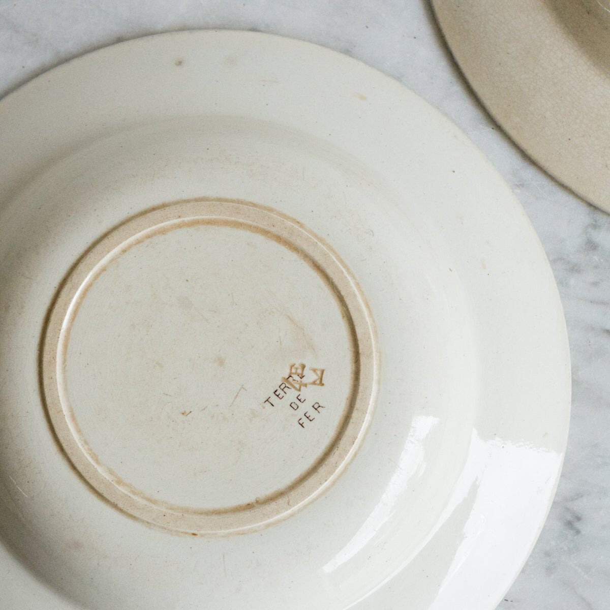 Trio Of Transferware Soup Bowls - elsie green - The French Kitchen