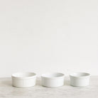Trio of Vintage Souffle Molds - elsie green - French Kitchen