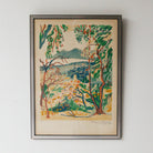 Tropical Seascape Watercolor Painting - elsie green - art