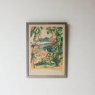 Tropical Seascape Watercolor Painting - elsie green - art