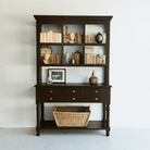 Tudor Reclaimed Wood Library Console - elsie green - Custom Furniture