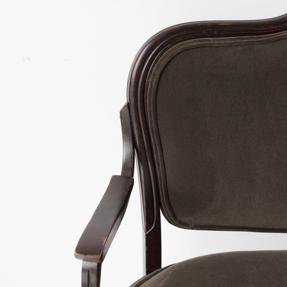 Upholstered Bentwood Settee - elsie green - furniture