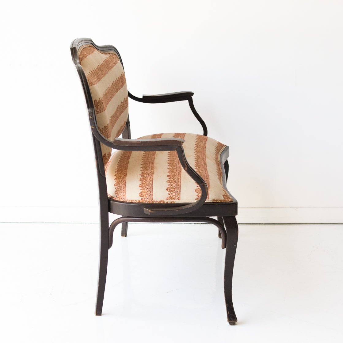 Upholstered Bentwood Settee - elsie green - furniture