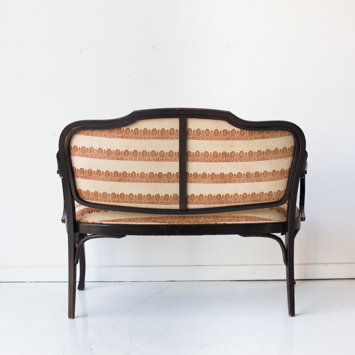 Upholstered Bentwood Settee - elsie green - furniture