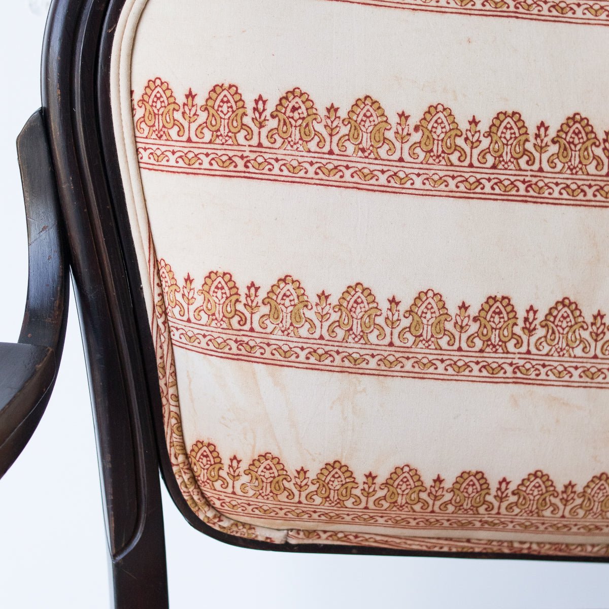 Upholstered Bentwood Settee - elsie green - furniture