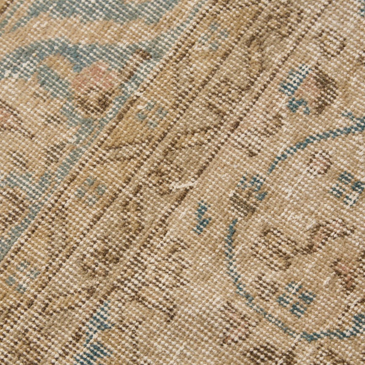 Uzes Vintage Rug | 6'8.5" x 10'1.5" - elsie green - textiles